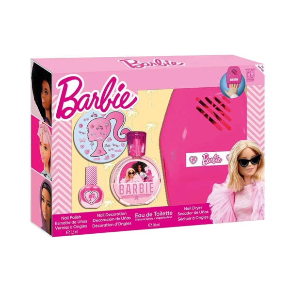 BARBIE Coffret L’Eau de Toilette + Kit de Manucure