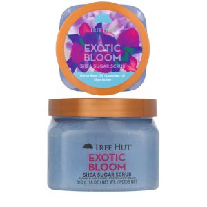 TREE HUT Gommage au Sucre & Karité Exotic Bloom