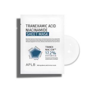 APLB Masque en Tissu à L’Acide Tranexamique et Niacinamide