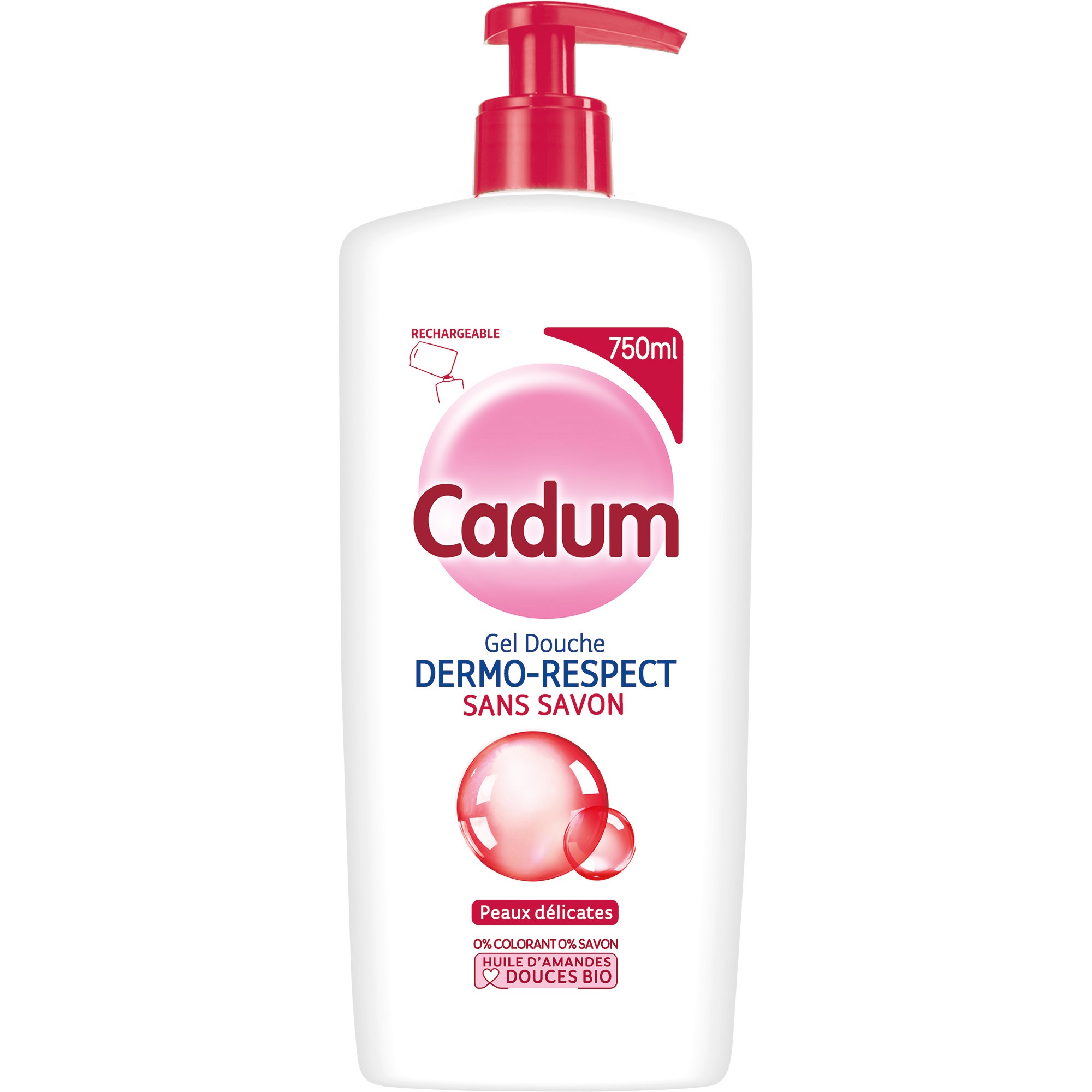 Gel douche Dermo-respect amande douce